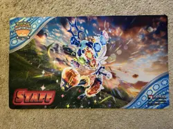Pokemon Regional Championships Playmat - Cinderace - STAFF Stamped - New - Mint - Image 1