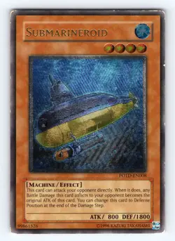Yugioh Submarineroid POTD-EN008 Unlimited Ultimate Rare Holo - MP ?? - Image 1