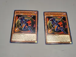 2X Dark Magician of Chaos SR08-EN015 Common 1st Ed NM Yugioh - Image 1