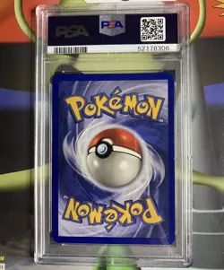 PSA 8 NM-Mint Mewtwo Holo Rare 15/102 Pokemon Card Base Set English - Image 2