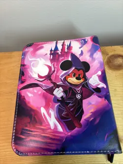 Mickey Mouse Brave Little Tailor Binder Disney Lorcana TCG Holds 200 Cards - Image 2