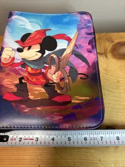 Mickey Mouse Brave Little Tailor Binder Disney Lorcana TCG Holds 200 Cards - Image 4