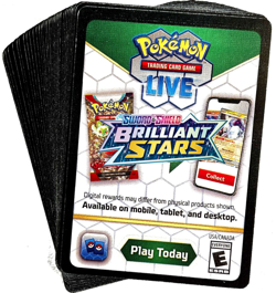 58x Brilliant Stars Pokemon TCG Live Code Cards -Fast eDelivery via Ebay Message - Image 1