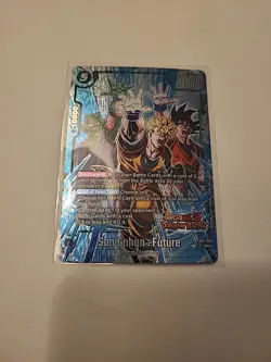Son Gohan Future FB02-089 Alt Art New Adventure Dragon Ball Dokkan Battle Card - Image 1
