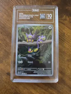Aipom Pokemon Card Scarlet & Violet Paradox Rift 267/197 Tag 10 - Image 1
