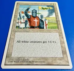 1 BANNED MTG Magic The Gathering Crusades | Fourth Edition 4ED | NM - Image 5
