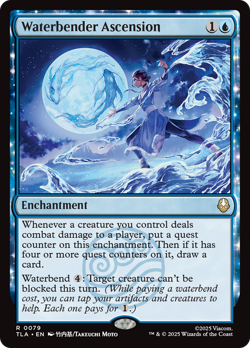 Waterbender Ascension #79 Near Mint Avatar: The Last Airbender TLA Magic MTG - Image 1
