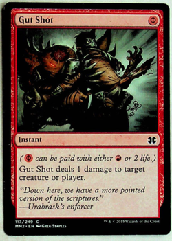 Gut Shot - Modern Masters 2015 Edition - 2015 - Magic The Gathering - Image 1