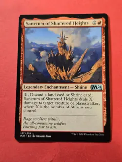 2020 MTG Core Set 2021 #157 Sanctum of Shattered Heights, UC, NF, cd1 - Image 1
