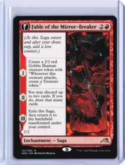 Kamigawa: Neon Dynasty #141 Fable of the Mirror-Breaker - Image 1