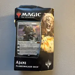 Magic The Gathering Core Set 2019 Ajani Planeswalker Deck New Sealed - Image 1