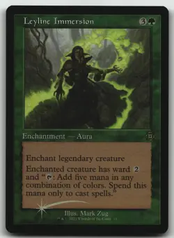 Leyline Immersion (Retro Frame) foil R March of the Machine: The Aftermath 71 LP - Image 1