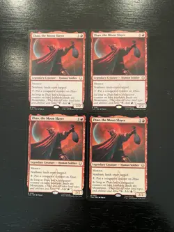Zhao, The Moon Slayer X4X NM/M Avatar The Last Airbender TLA Magic MTG - Image 1