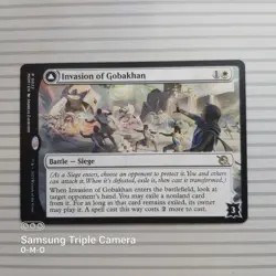 Magic: The Gathering - March of The Machine ~ Rare ~ Invasion of Gobakhan - Image 1