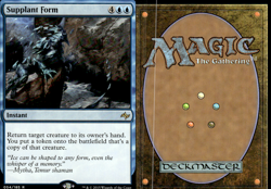 Magic the Gathering -MTG- Supplant Form LP - Image 1