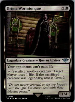 Magic | LTR | Grima Wormtongue | 88 | Foil | NM - Image 1