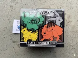 Pokemon TCG: Evolving Skies Elite SWSH07 Trainer Box ETB New (plastic Tears) - Image 1