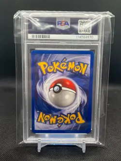 1999 POKEMON FOSSIL #4 DRAGONITE-HOLO PSA 5 - Image 2