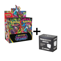 Pokemon Mega Evolution-Phantasmal Flames Booster Display Box+Acrlyic Case CODE % - Image 1