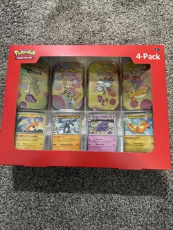 Pokemon TCG Scarlet and Violet 151 Mini Tins 4 Pack - Image 1