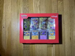6X Pokemon 151 Mini Tins 4 Pack + 4 Promos Sam’s Club - Image 1
