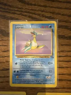 Lot Of 3 Vintage Non-holo Rares Pokemon Jungle Lapras, Clefable, Pidgeot - Image 2