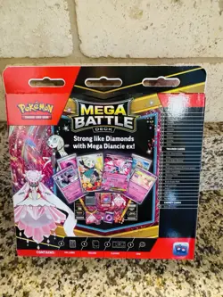 Pokemon Mega Battle Deck Diancie ex Brand New Sealed FREE SHIP - Image 2