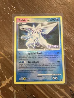 MISPRINT ERROR Pokemon Great Encounters, Palkia (Stamped) #26, Reverse holo - Image 1