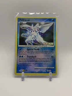 Pokemon TCG Palkia Great Encounters 26 Reverse Holo Rare PLATINUM STAMP - Image 2