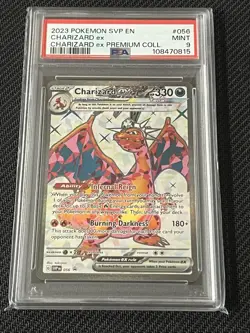 PSA 9 Mint Charizard ex SVP 056 Pokemon Scarlet Violet Promo Full Art - Image 1