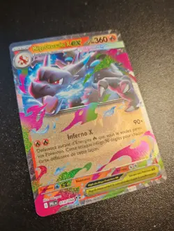 Carte Pokemon Mega-Dracaufeu X EX 013/094 PFL Flammes Fantasmagoriques FR NEUF - Image 2