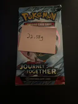 Heavy! Over 22.58 Gram Pokemon Journey Together Booster Pack Sealed - Image 4