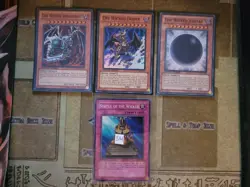 YUGIOH THE WICKED GODS SET CT07 SUPER LIMITED ED + STATUE OF THE WICKED PGD 1ST - Image 1