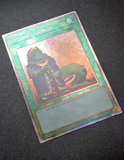 Yugioh! Upstart Goblin (Platinum Secret Rare) RA03-EN096 Quarter Century Bonanza - Image 2