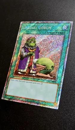 Yugioh! Upstart Goblin (Platinum Secret Rare) RA03-EN096 Quarter Century Bonanza - Image 4