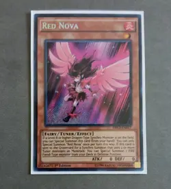 Red Nova DRL3-EN017 Secret Rare 1st Edition Near Mint Yu-Gi-Oh! - Image 1