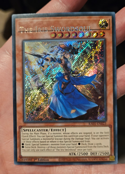 yugioh misprint name shift ra01 1st the iris swordsoul - Image 1