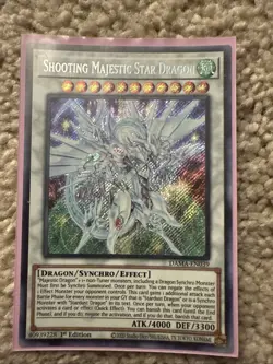 Shooting Majestic Star Dragon DAMA-EN039 Dawn of Majesty 1st Edition - Image 1