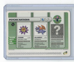 PSYCHIC NATASHA Battle E Reader POKEMON Game Boy Advance 2003 Trading Card NM - Image 1