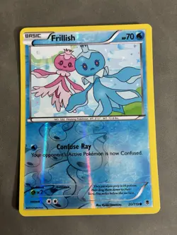Pokemon Card: Frillish REVERSE HOLO 20/119 Phantom Forces Set - Image 1