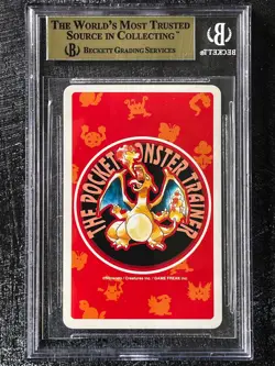 1996 Pokemon Red Poker Set Nintendo Playing Card Mewtwo #150 BGS 9.5 GEM MINT - Image 2