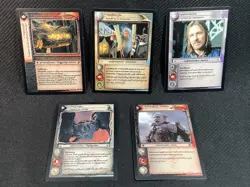 Lot of 14x LOTR Cards - Decipher TCG - Tengwar Card Text - Lord of the Rings - Image 1