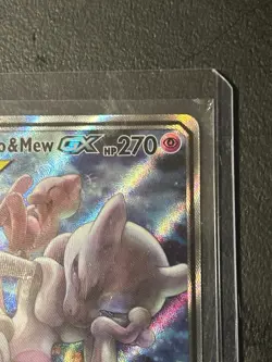 Pokemon TCG Mewtwo & Mew GX SM191 Holo Card Collectible - Image 4