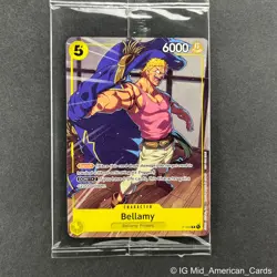 x3 Bellamy Pirates Party Vol. 4 Promo P-039 One Piece Promotion Cards English - Image 3