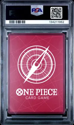 One Piece OP-07 Vegapunk Alt Art Leader PSA 10 Great looking Card! - Image 2