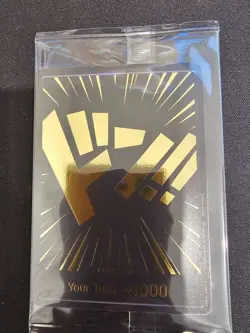 DON !! Card [Gold and Black] ONE PIECE CARD GAME - NEW SEALED English - Image 1