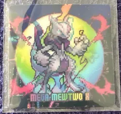 Pokemon Eif Mega Mewtwo X Gameboy Lenticular Card - Image 1