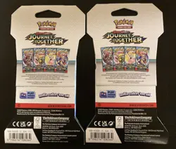 Pokemon Trading Card Game Journey Together Booster Pack Lot of 2 - Image 2