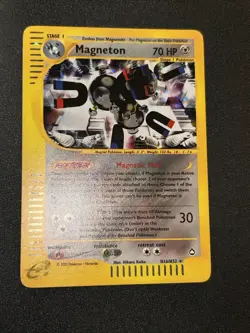 Magneton H16/H32 Aquapolis Holo Pokemon Card Excellent/NM ! WOTC - Image 5