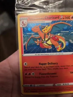 Special Delivery Charizard SWSH075 SWSH with Swirl! Promo Cards Holo Sealed. - Image 2